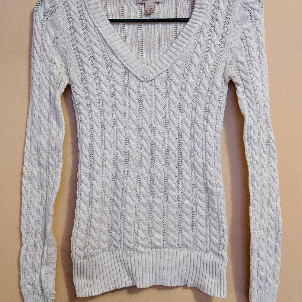 White sweater